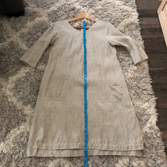 Modaspia Studio California Handmade Small Batch 100% Linen Dress XS - Picture 12 of 14